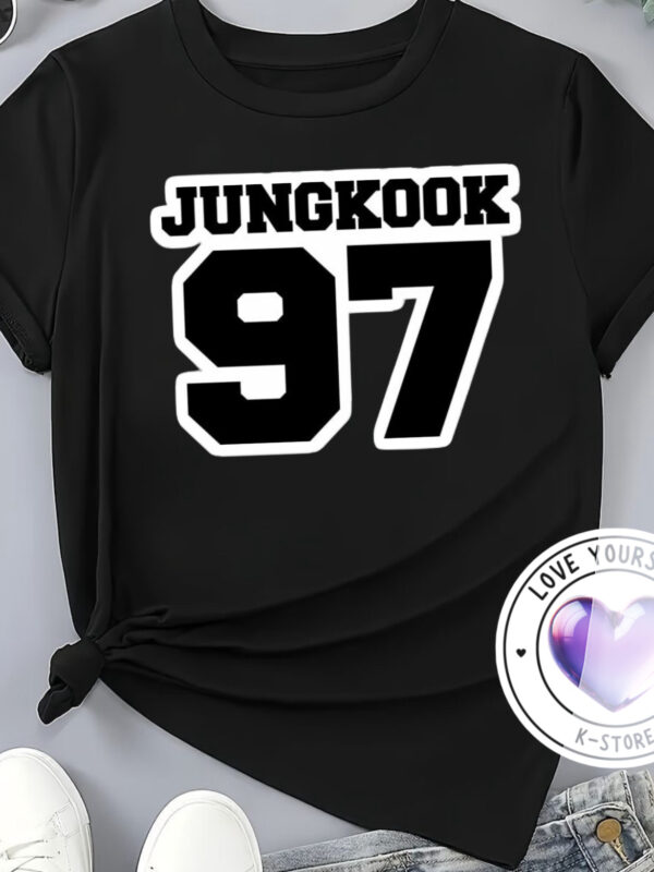 Polera Negra Jung Kook 97