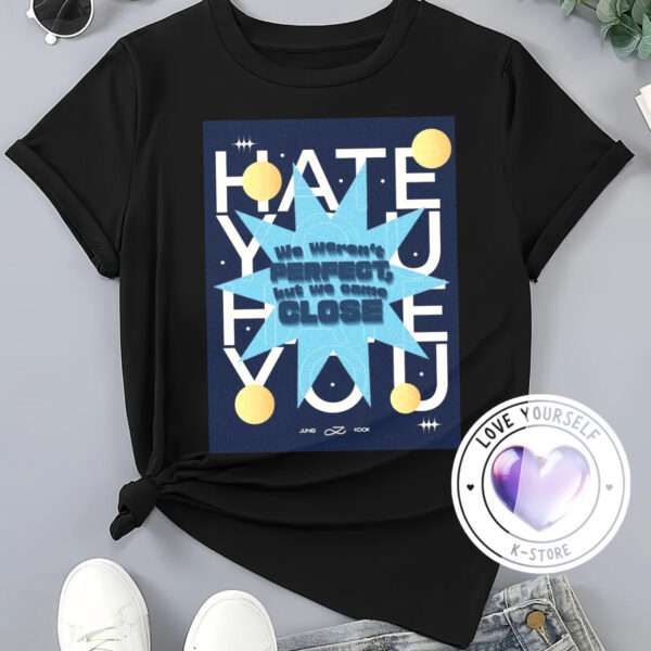 Polera Negra Jung Kook Hate You