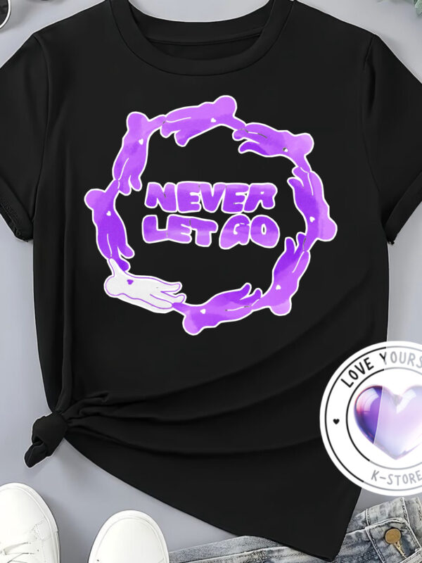 Polera Negra Jung Kook Never Let Go