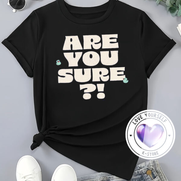 Polera Negra Jung Kook Are You Sure