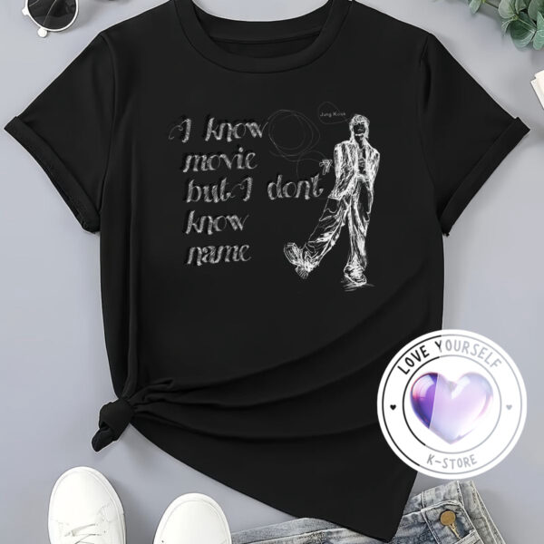 Polera Negra Jungkook I now movie