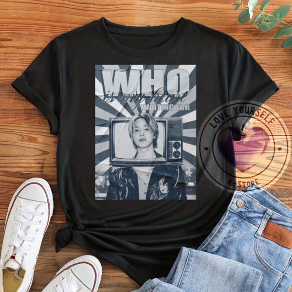 POLERA JIMIN NEGRA WHO