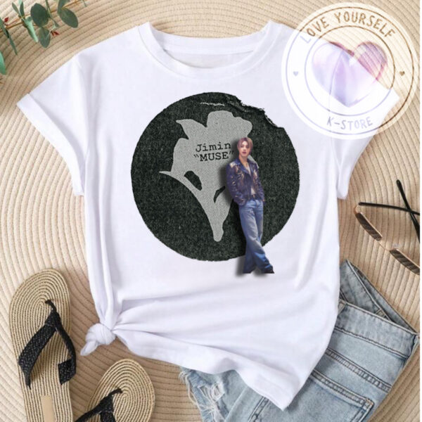 POLERA JIMIN BLANCA JIMIN MUSE