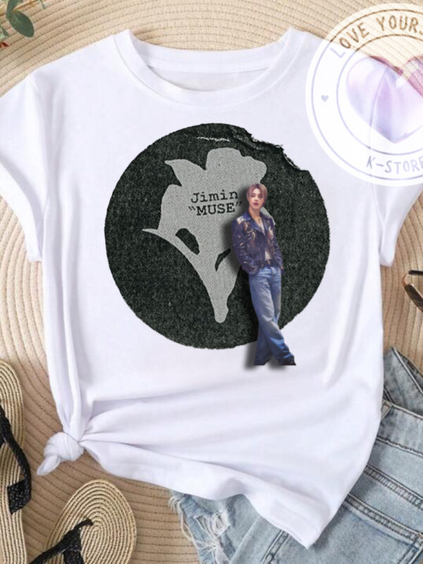 POLERA JIMIN BLANCA JIMIN MUSE