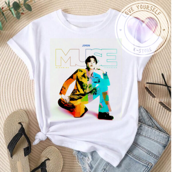 POLERA JIMIN BLANCA JIMIN MUSE