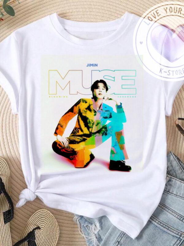 POLERA JIMIN BLANCA JIMIN MUSE
