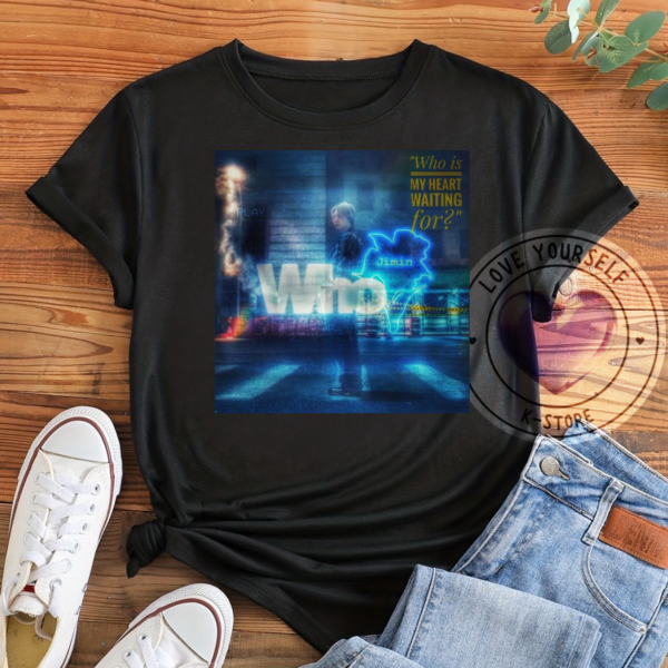 POLERA JIMIN NEGRA WHO