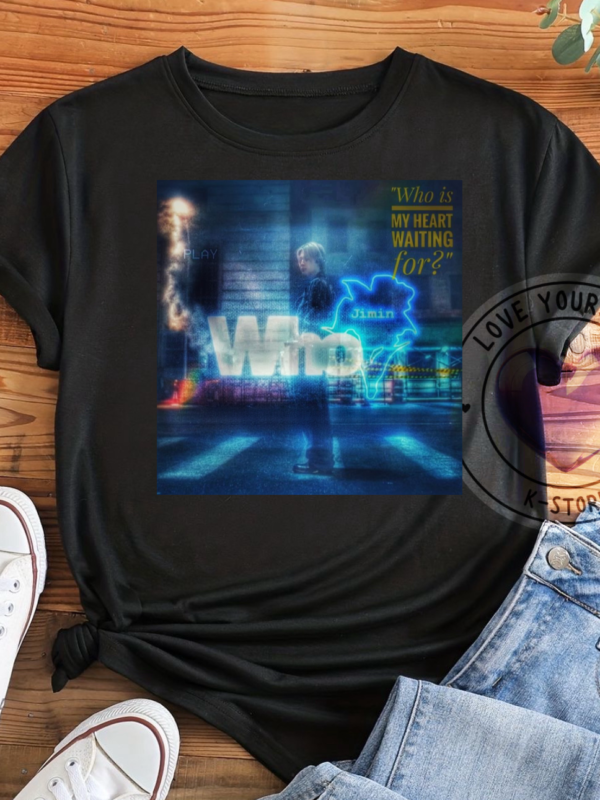 POLERA JIMIN NEGRA WHO