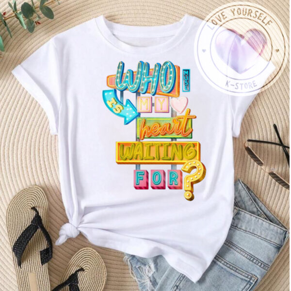 POLERA JIMIN BLANCA WHO IS HEART WAITING FOR?