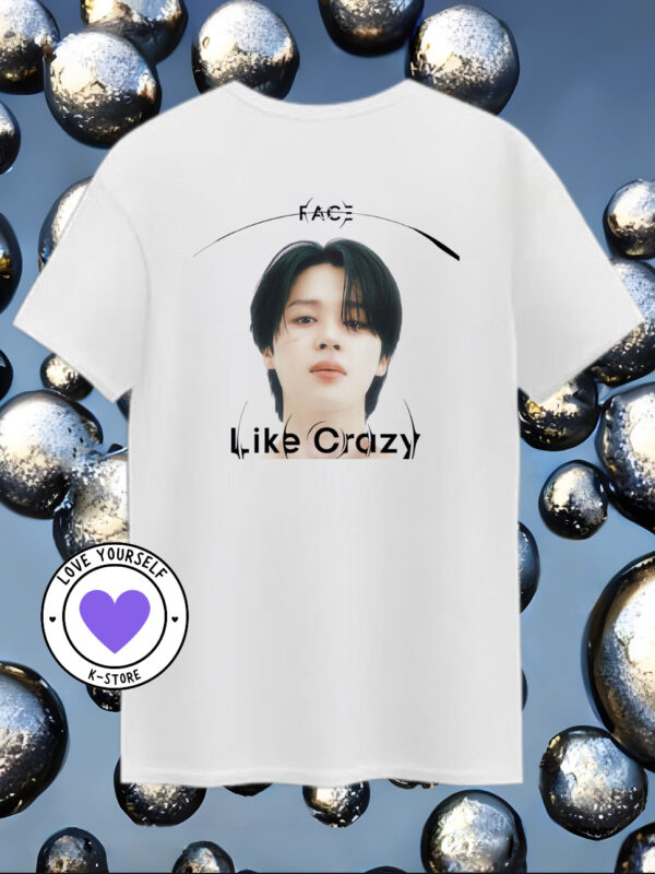 POLERA BLANCA FACE JIMIN