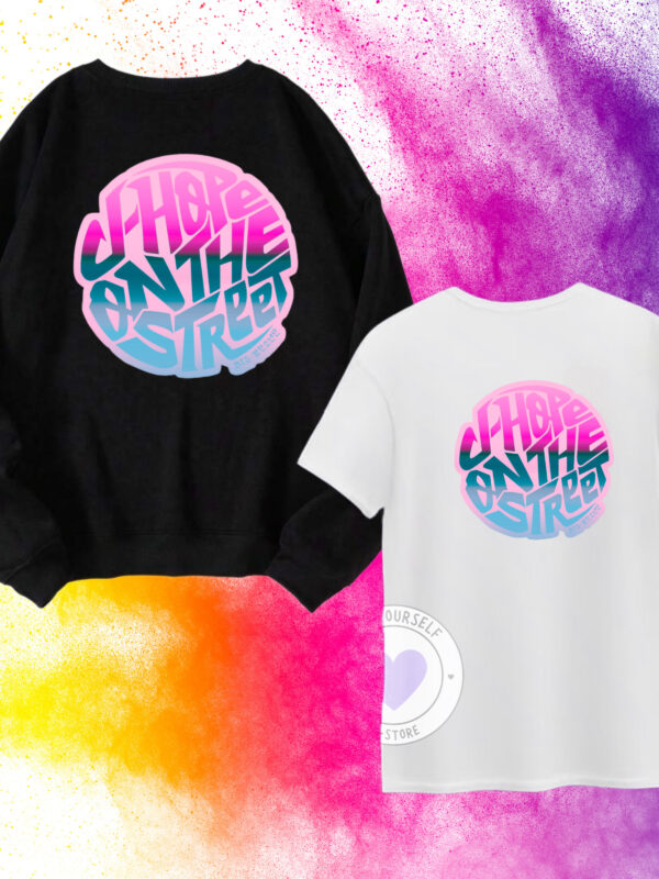 JH AMBOS POLERON NEGRO SG SC POLERA BLANCA ON THE STRET