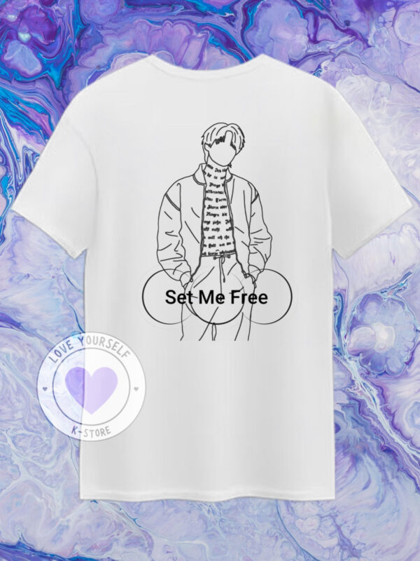 JIMIN POLERA BLANCA SET ME FREE