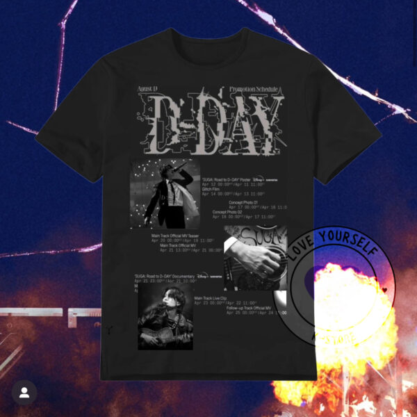 SUGA DDAY LA PELICULA POLERA NEGRA