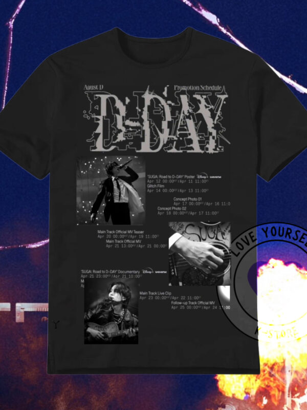 SUGA DDAY LA PELICULA POLERA NEGRA