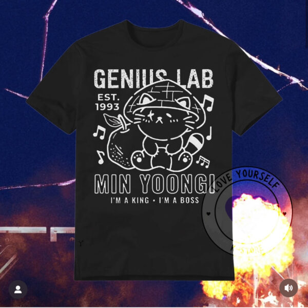 SUGA GENIUS POLERA NEGRA