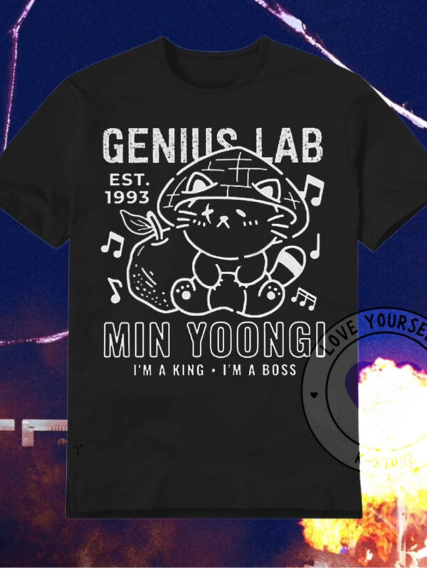 SUGA GENIUS POLERA NEGRA