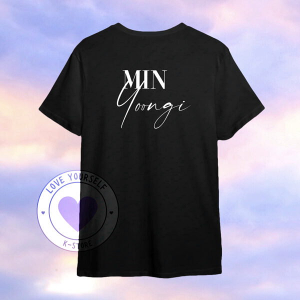 SUGA MIN YONGI POELRA NEGRA