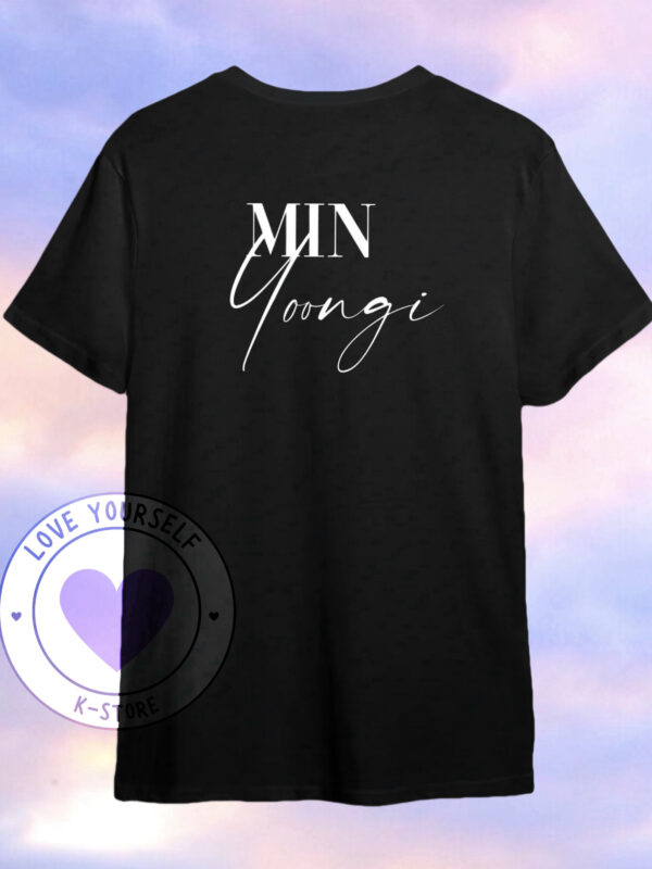 SUGA MIN YONGI POELRA NEGRA