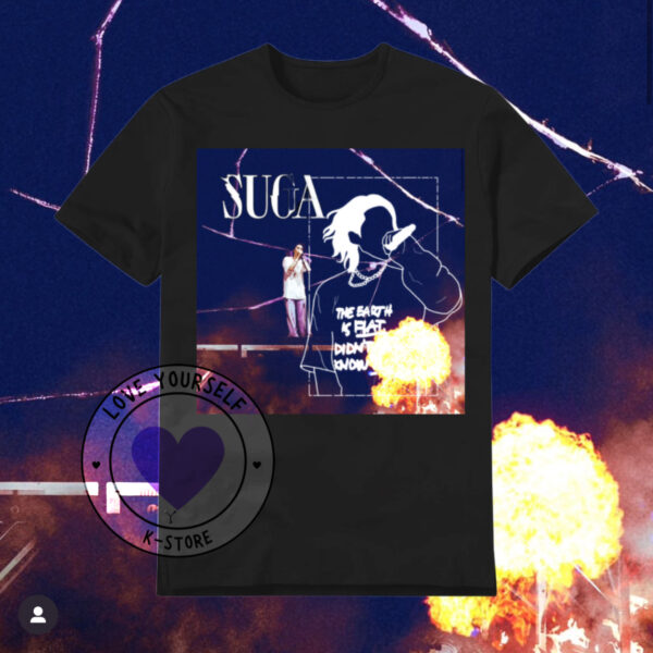 SUGA THE EARTH K FLAT DIDNT YOU KNOW COLOR