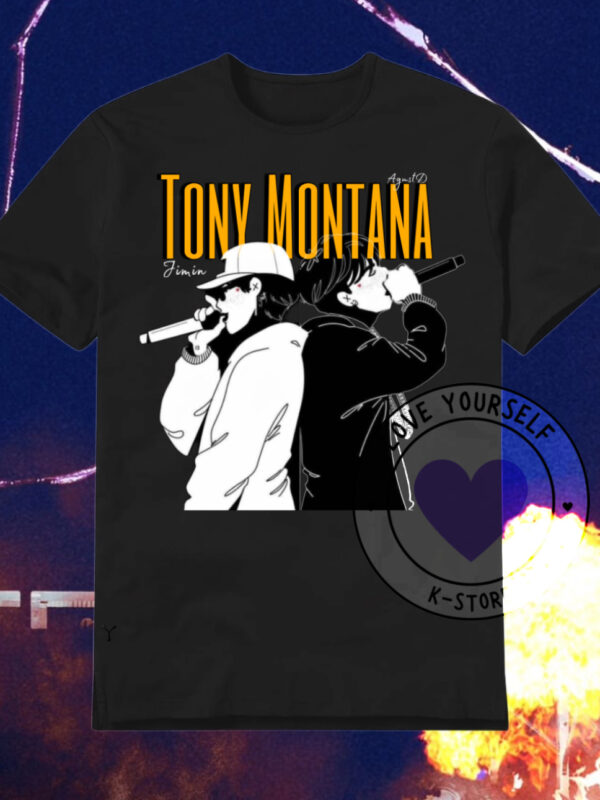 SUGA TONY MONTANA POLERA BLANCA