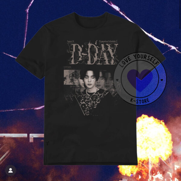 SUGA VARIAS CARAS POLERA NEGRA