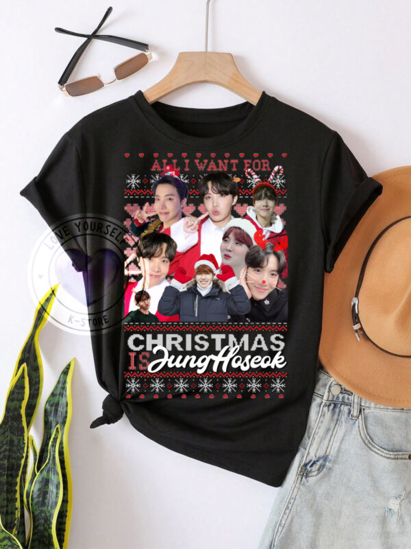 JH NAVIDEÑO POLERA NEGRA