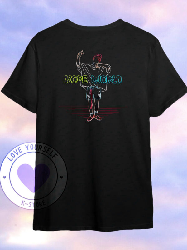 JHOPE HOPE WORLD FLURESENTE