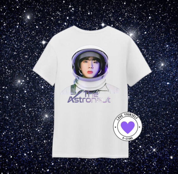 JIN ASTRONAUT CASCO POLERA BLANCA