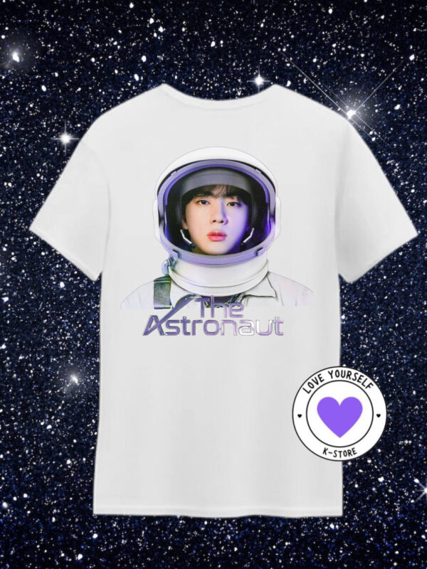 JIN ASTRONAUT CASCO POLERA BLANCA