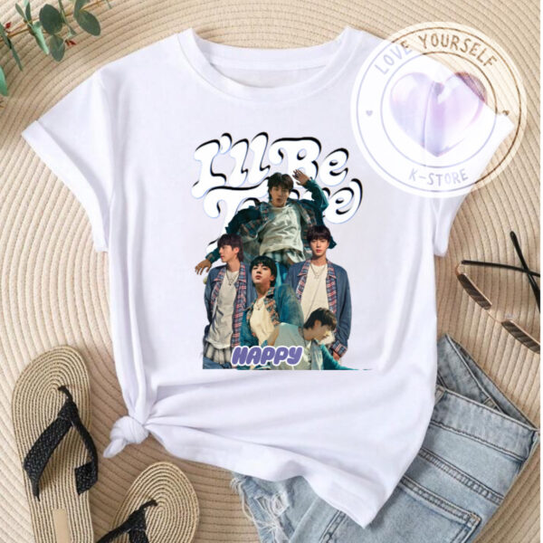 JIN ILL BE POLERA BLANCA