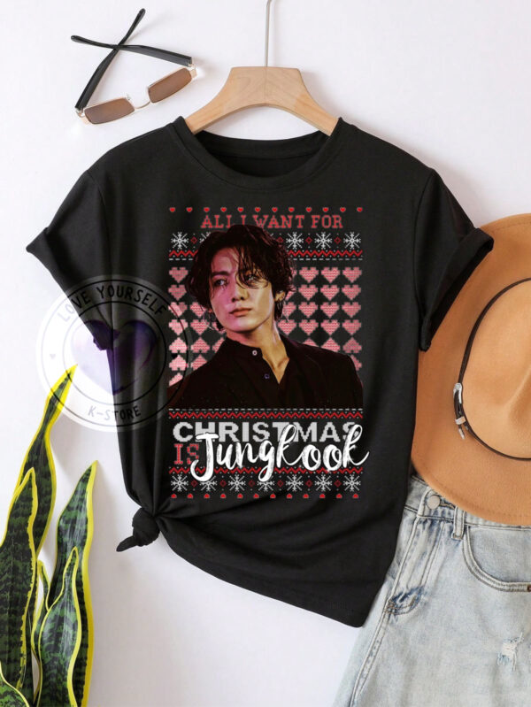 JK NAVIDAD POLERA NEGRA