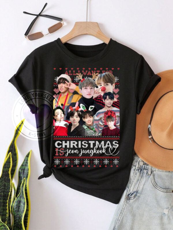 JK NAVIDEÑO POLERA NEGRA