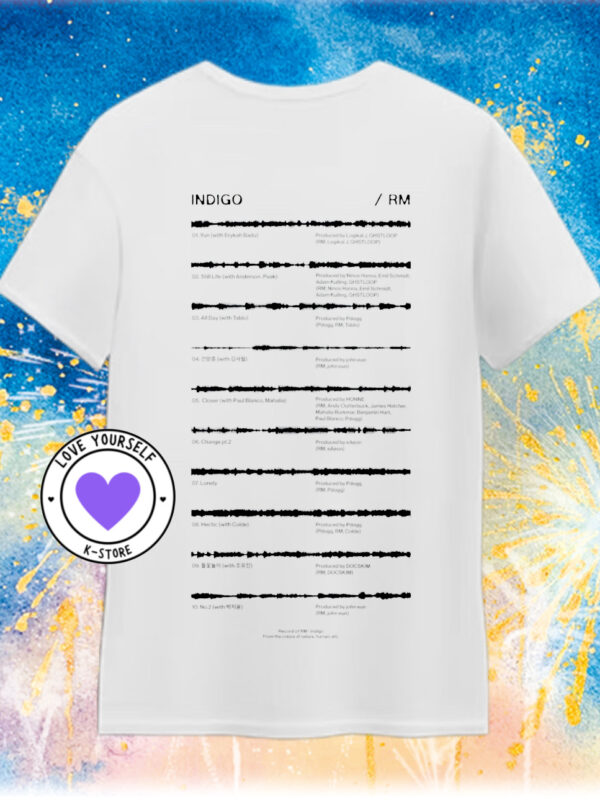 RM CANCIONES SUBLIMADO POLERA BLANCA