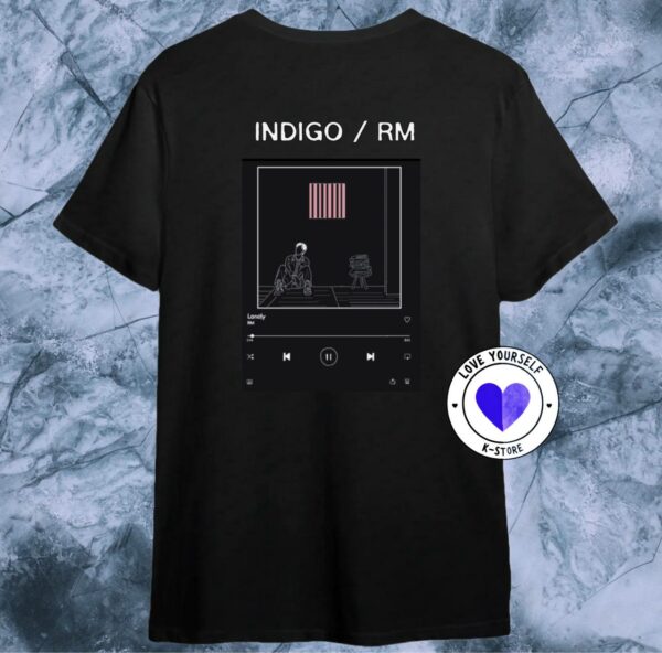RM INDIGO CARATULA POLERA NEGRA