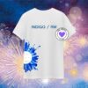 RM INDIGO DISCO POLERA BLANCA