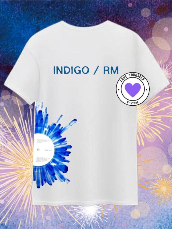 RM INDIGO DISCO POLERA BLANCA