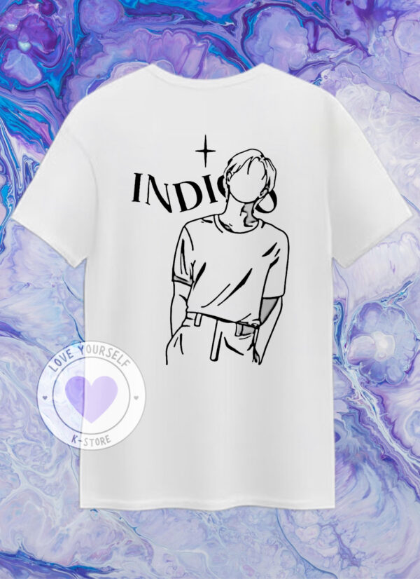 RM INDIGO RM NEGRO POLERA BLANCA