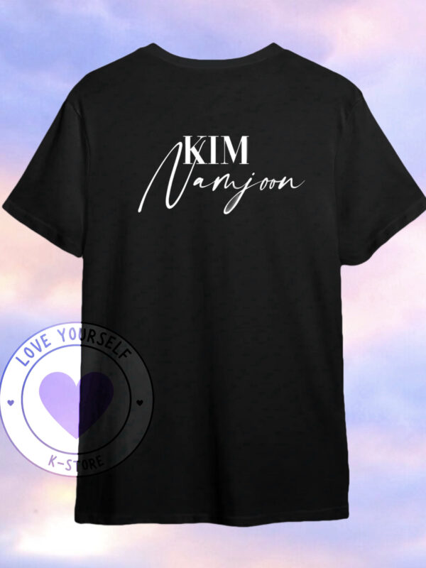 RM KIM NANJOON POLERA NEGRA