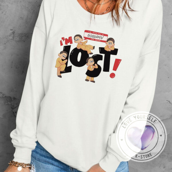 RM LOST POLERA MANGA LARGA BLANCA