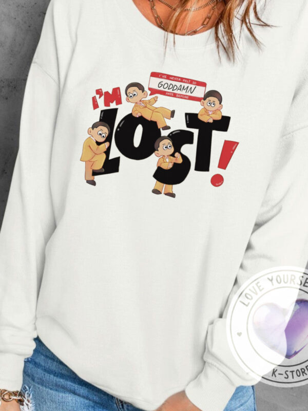 RM LOST POLERA MANGA LARGA BLANCA