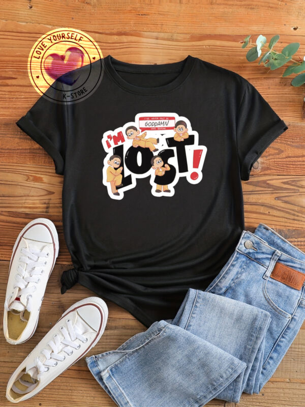 RM LOST POLERA NEGRA