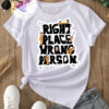 RM RIGHT PLACE PALABRAS POLERA BLANCA