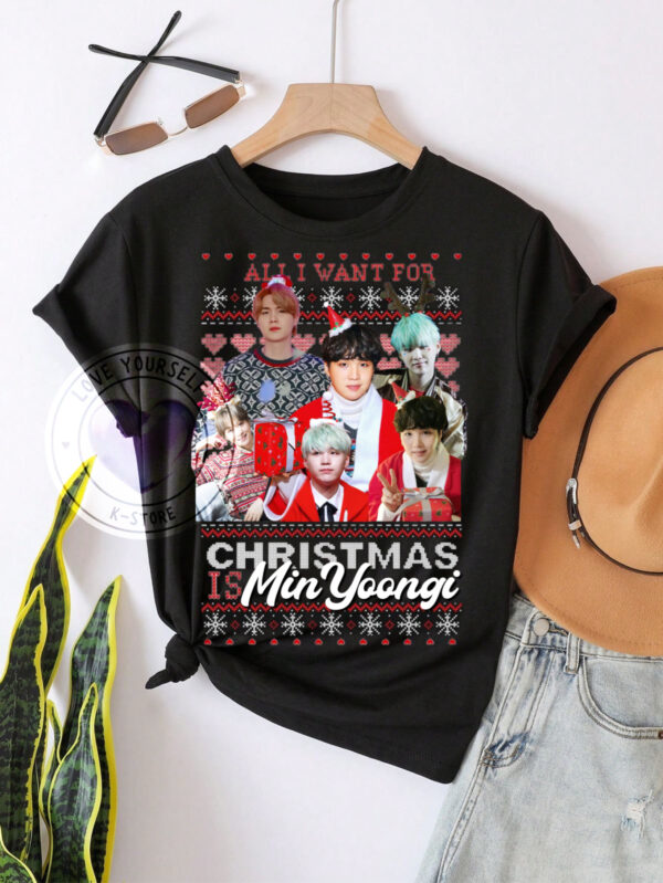 SUGA NAVIDEÑO POLERA NEGRA