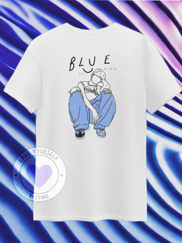 V BLUE POLERA BLANCA