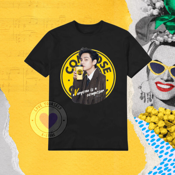 V COMPOSE V DE LADO POLERA NEGRA