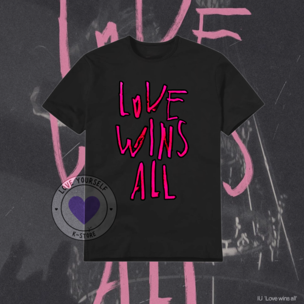 V LOEV WINS ALL LETRAS ROJAS POLERA NEGRA