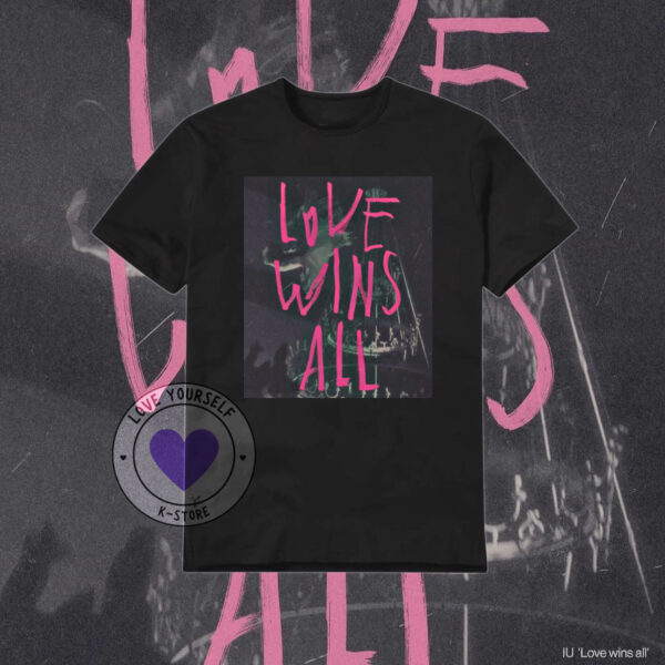 V LOVE WINS ALL MARO POLERA NEGRA