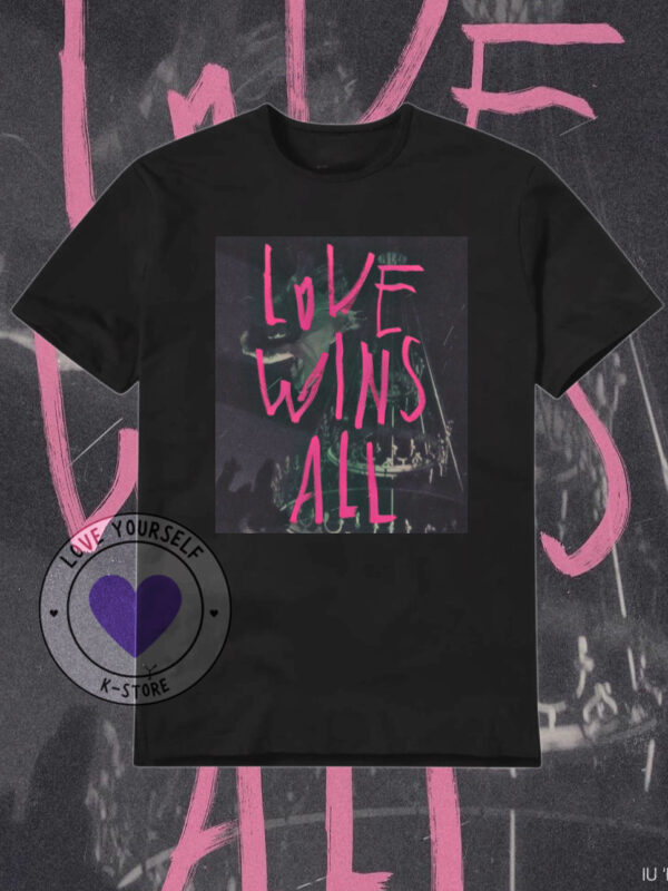 V LOVE WINS ALL MARO POLERA NEGRA