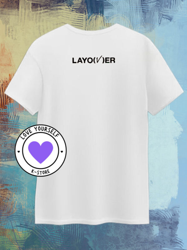 V PALABRA LAYOVER POLERA BLANCA