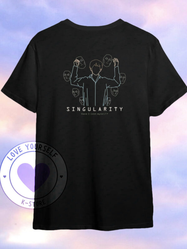 V SINGUKLARITY POLERA NEGRA